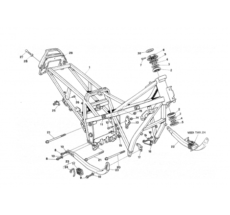 Vite Leva Freno Anteriore M10x1,25 Per Paso 907 - 77910121A