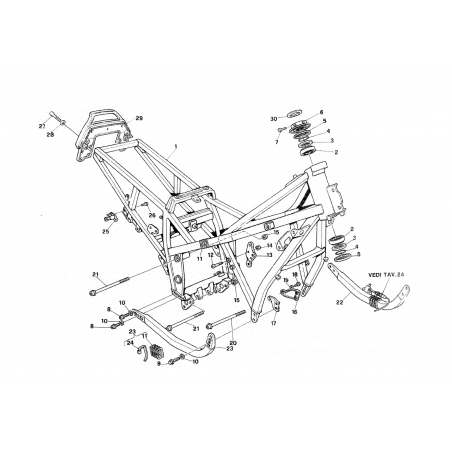 Vite Leva Freno Anteriore M10x1,25 Per Paso 907 - 77910121A