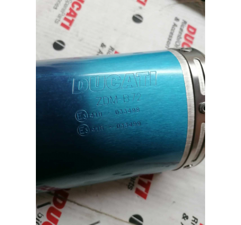 Pair of Superbike Silencers - ZDM B72/AZ2