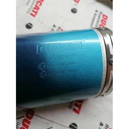 Pair of Superbike Silencers - ZDM B72/AZ2