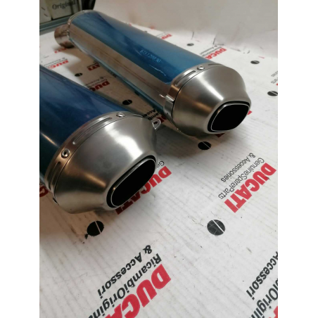 Coppia Silenziatori Per Superbike - ZDM B72/AZ2