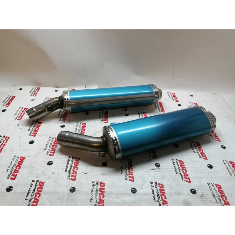 Coppia Silenziatori Per Superbike - ZDM B72/AZ2