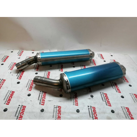 Coppia Silenziatori Per Superbike - ZDM B72/AZ2