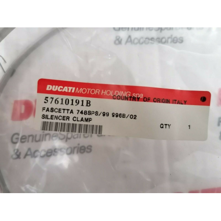 Silencer Clamp For Superbike - 57610191B