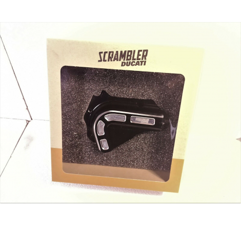 Cover Pignone In Alluminio Dal Pieno Per Scrambler - 97380301A