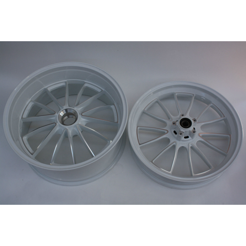 Coppia Cerchi Ruote Colore Bianco Per Diavel - 50121452AB/50211422AB