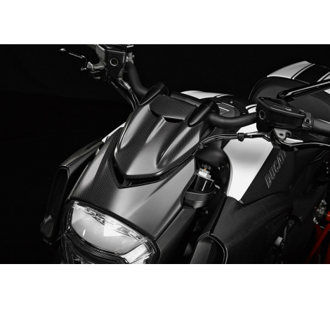 Carbon Upper Dashboard Cover For Diavel - 96980541A