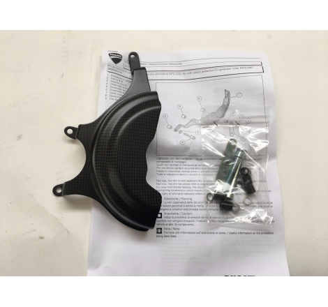 Carbon Protection For Alternator Cover For Multistrada - 96980071A