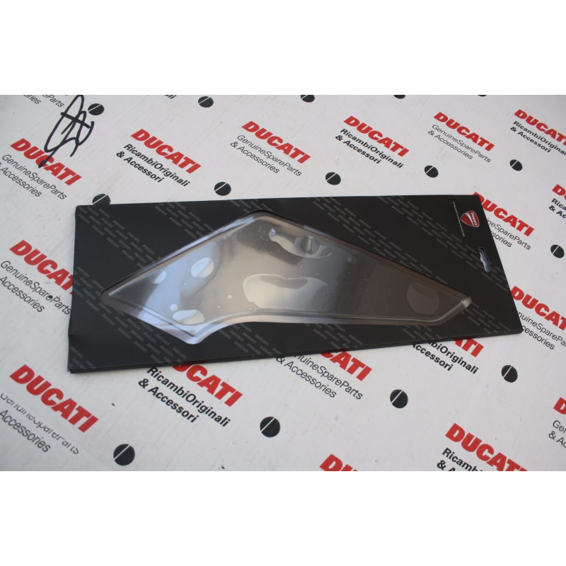 Pair of Transparent Adhesive Side Tank Protections for Multistrada - 96791010B