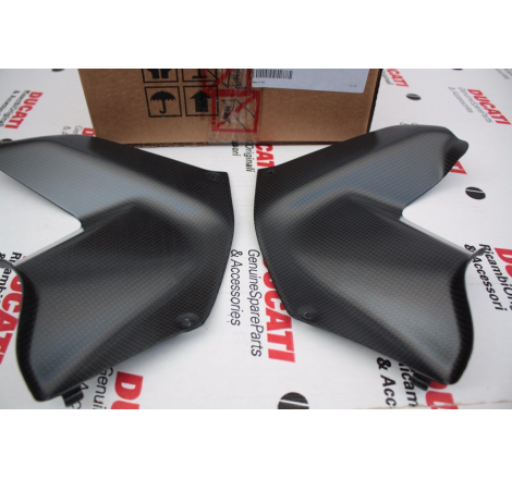 Pair of Carbon Air Extractors for Multistrada - 96980041A