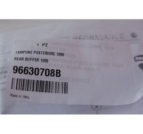 Rear Protection Pad - M - Fit - 96630708B