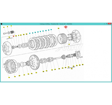 Complete Flange For Superbike - 16040011A