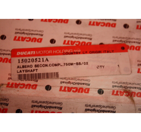 Secondary Shaft Complete - 15020521A