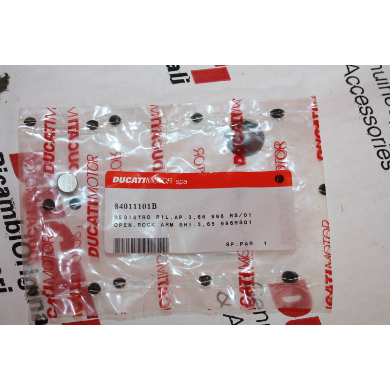 Registro Bilanciere Apertura 3.65MM Per Superbike - 84011101B
