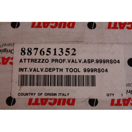 Intake Valve Bag Measuring Tool for Superbikes - 887651352