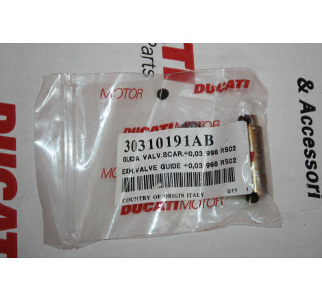 Valve Guide Sca. +0.03 For Superbike - 30310191AB