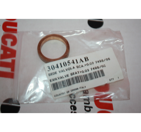 Sede Valvola Scarico +0.03 Per Superbike - 30410541ab