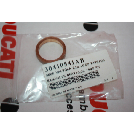 Sede Valvola Scarico +0.03 Per Superbike - 30410541ab