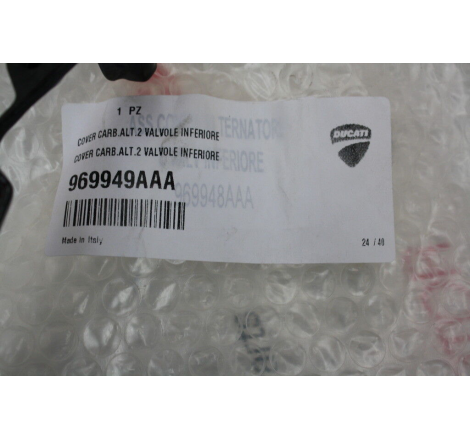 Carbon Alternator Cover 2 Valves Lower - 969949AAA