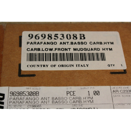 Parafango Anteriore Basso In Carbonio Per Hypermotard - 969A05208B