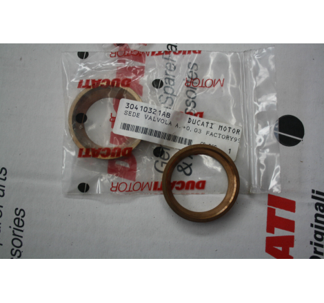 Sede Valvola Aspirazione Maggiorata +0.03 Per Superbike - 30410321AB
