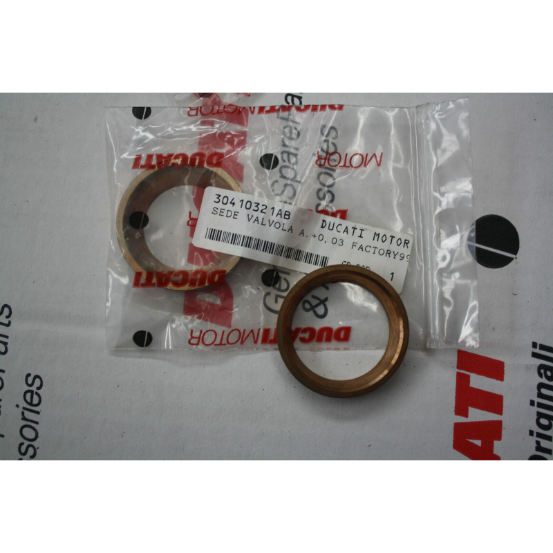 Intake Valve Seat Increased +0.03 For Superbike - 30410321AB
