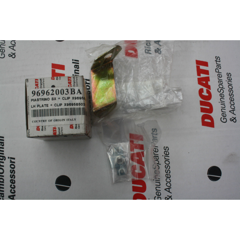 Piastrino Sx + Clip X 96958503B - 96962003BA