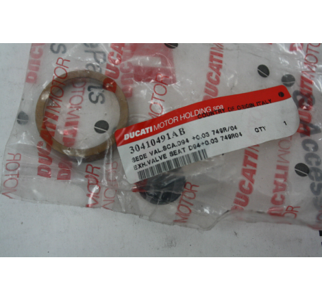 Sede Valvola Scarico +0.03 Per Superbike - 30410491AB