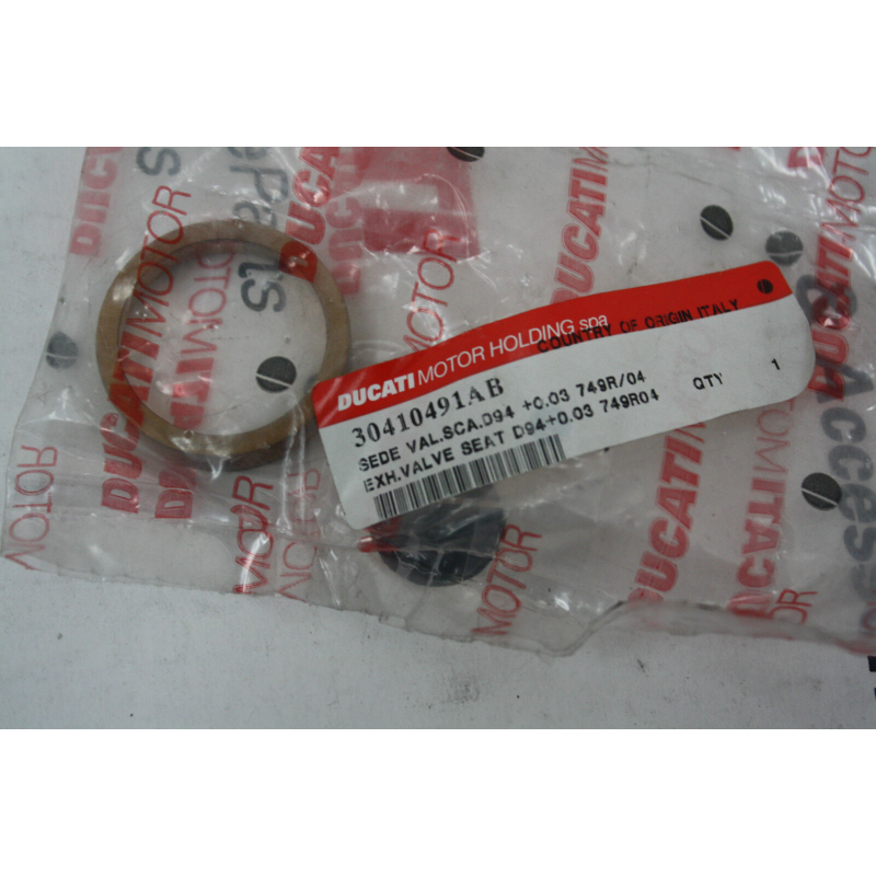 Sede Valvola Scarico +0.03 Per Superbike - 30410491AB