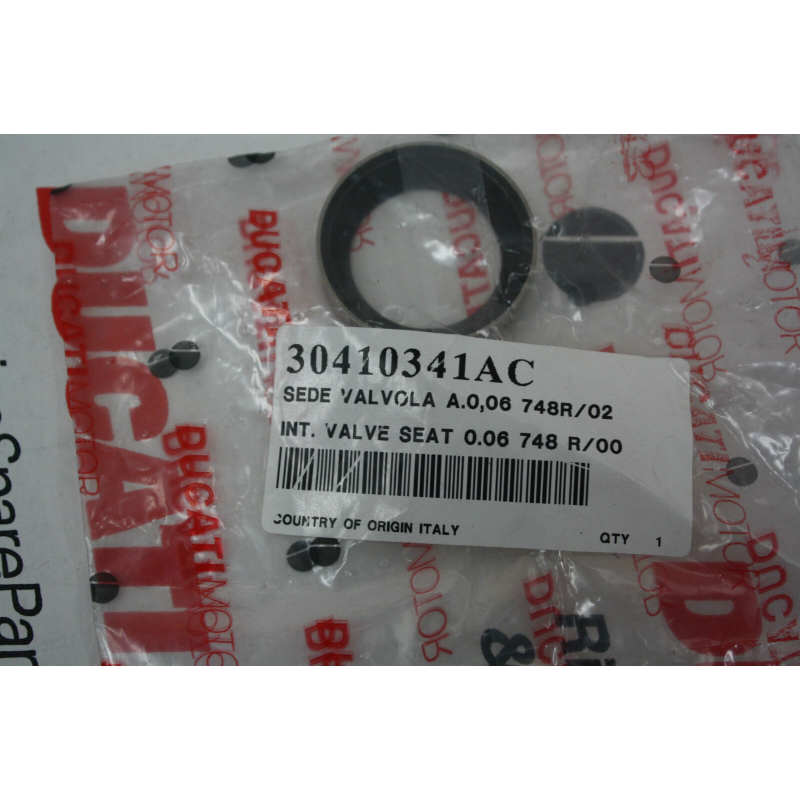 Intake Valve Seat Increased 0.06 For Superbike - 30410341AC