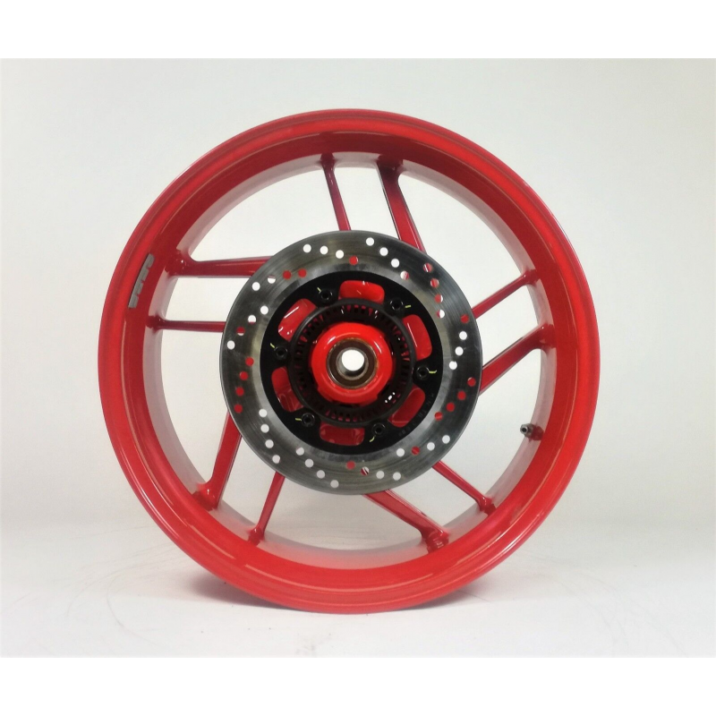 Cerchio Con Disco Freno Posteriore Colore Rosso Per Monster 821/Panigale 959 Outlet - 50221612AA/49240032A