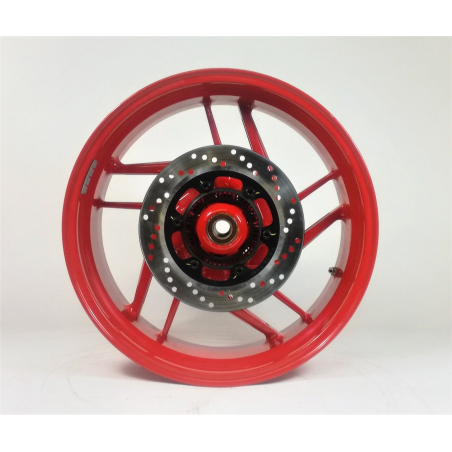 Cerchio Con Disco Freno Posteriore Colore Rosso Per Monster 821/Panigale 959 Outlet - 50221612AA/49240032A