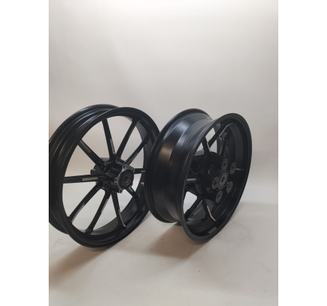 Coppia Cerchi Ruote Colore Nero Per Scrambler - 50122321AA/50222041AA