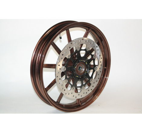 Pair of Complete Rims with Discs for Scrambler Outlet - 50221951AA/50122201AA