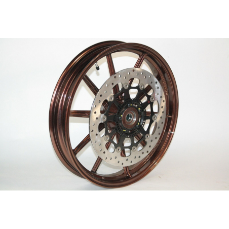 Pair of Complete Rims with Discs for Scrambler Outlet - 50221951AA/50122201AA