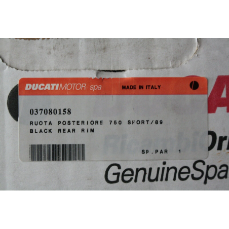 Cerchio Ruota Posteriore Per 750 Sport/89 Outlet - 037080158