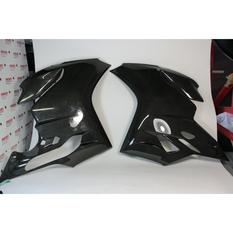 Pair of Carbon Fairings Right Left For Panigale Outlet - 48013753A/48013743A