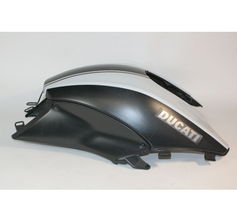 Coperchio Serbatoio Bianco In Carbonio Per Diavel Outlet - 48015221AH