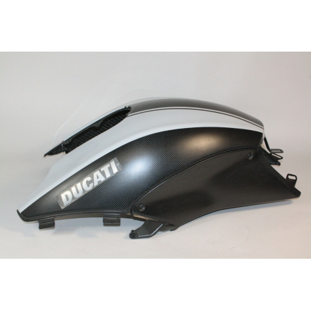 Coperchio Serbatoio Bianco In Carbonio Per Diavel Outlet - 48015221AH
