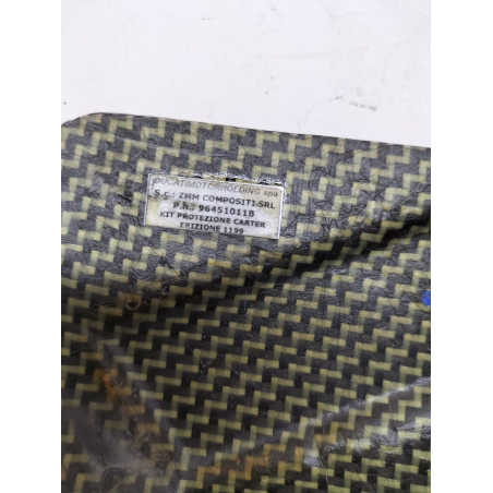 Carbon Fiber Alternator & Clutch Cover Protectors For Panigale Used - 96450911B/96451011B