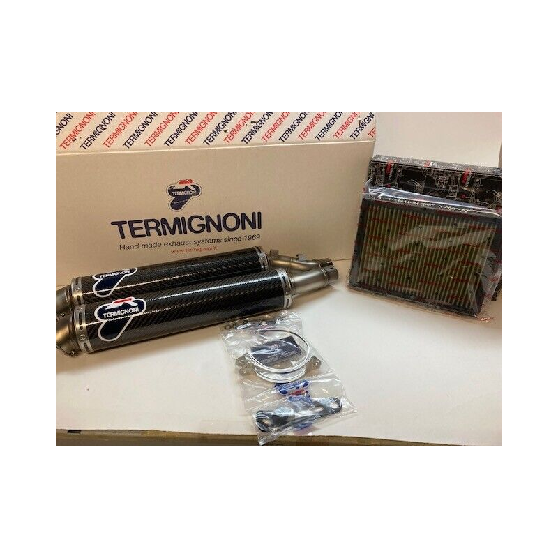 Coppia Silenziatori Cert. Laterali Bassi Per Monster - 96025704B