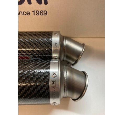 Coppia Silenziatori Cert. Laterali Bassi Per Monster - 96025704B