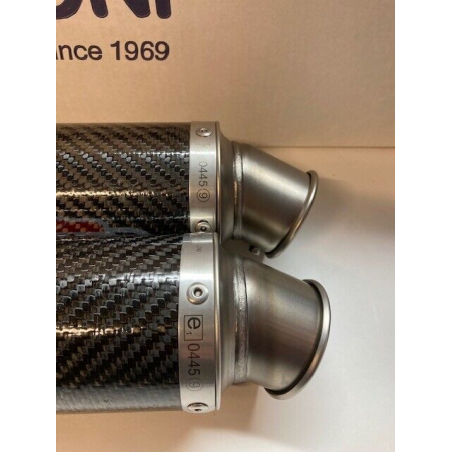 Coppia Silenziatori Cert. Laterali Bassi Per Monster - 96025704B