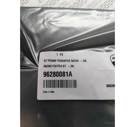 Footrests In Solid Aluminum For Diavel - 96280081A