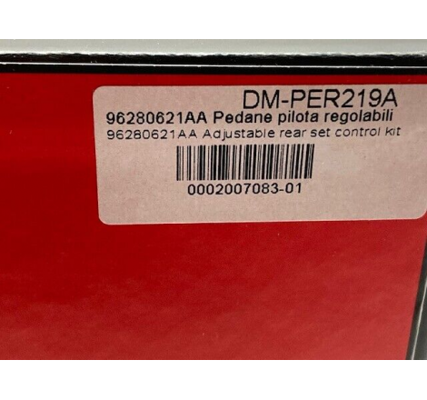 Adjustable Aluminum Rider Footrests For Panigale - 96280621AA