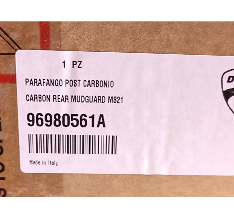 Parafango Posteriore In Carbonio Per Monster - 96980561A