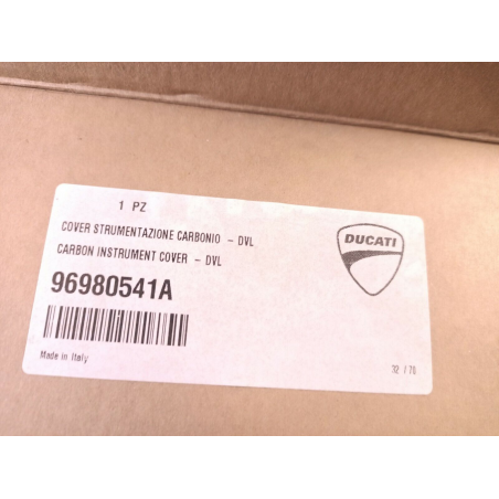 Carbon Upper Dashboard Cover For Diavel - 96980541A