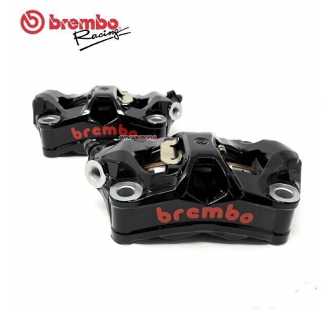 Brembo Racing Ducati Black Radial Calipers Pair - 96180811AB