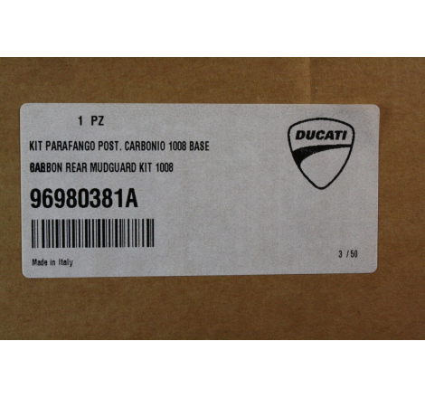 Parafango Posteriore In Carbonio Monster 1200 - 96980381A