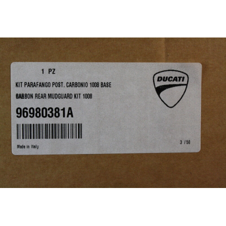 Parafango Posteriore In Carbonio Monster 1200 - 96980381A